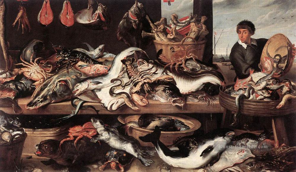 Fishmongers Stillleben Frans Snyders Ölgemälde